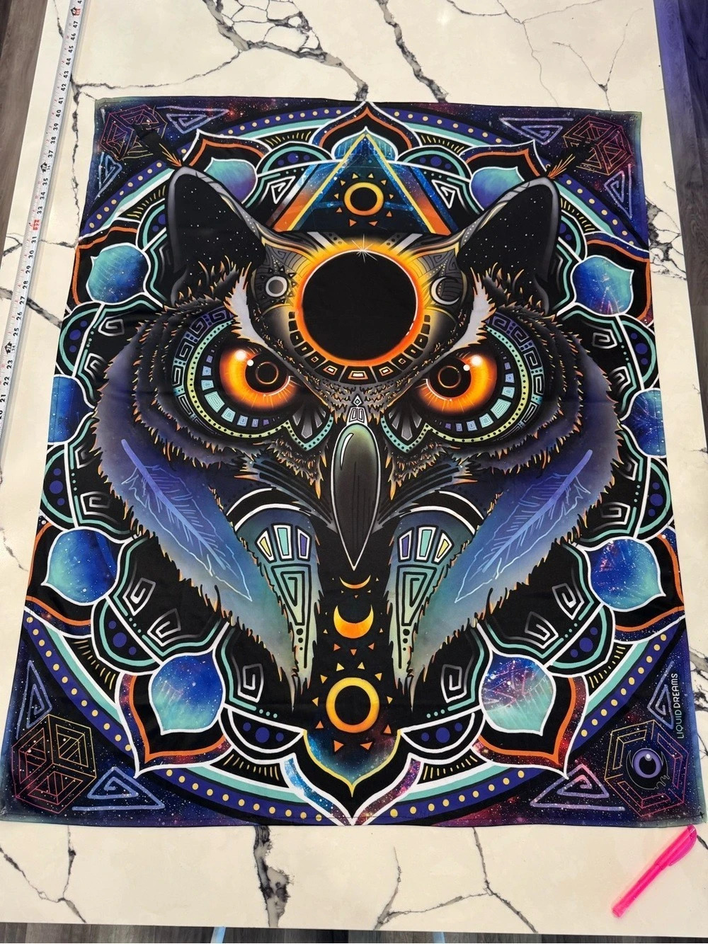 Liquid dreams tapestry